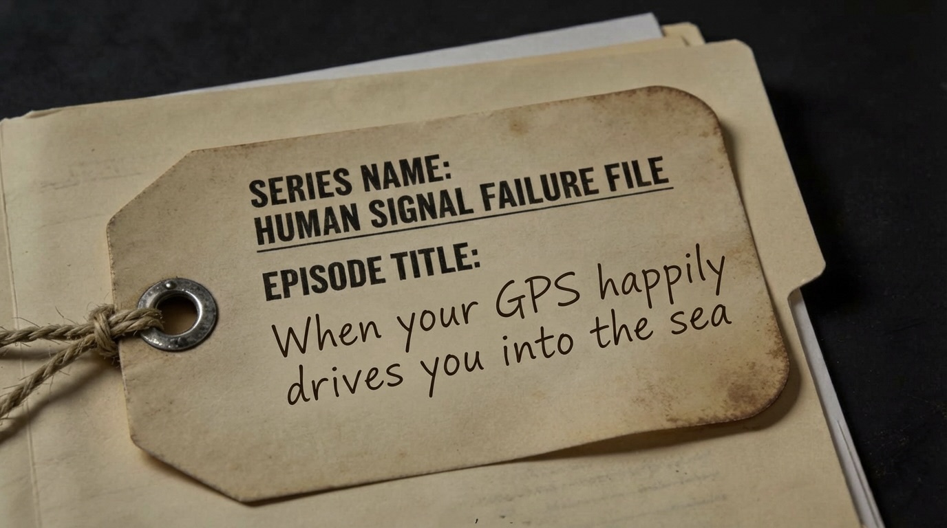 Failure File When Your GPS Happily Drives You Into The Sea